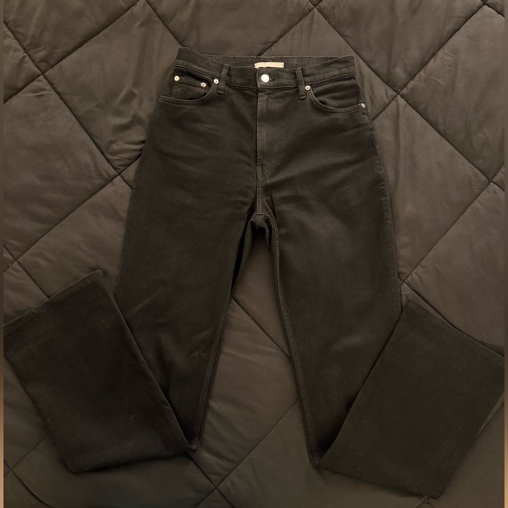 Helmut Lang Black Flare Jeans